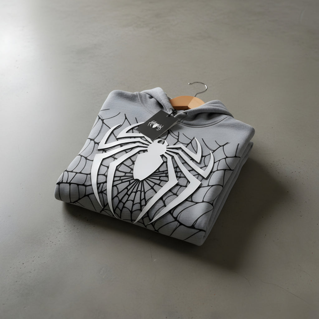 SPIDER HOODIE MELANGE