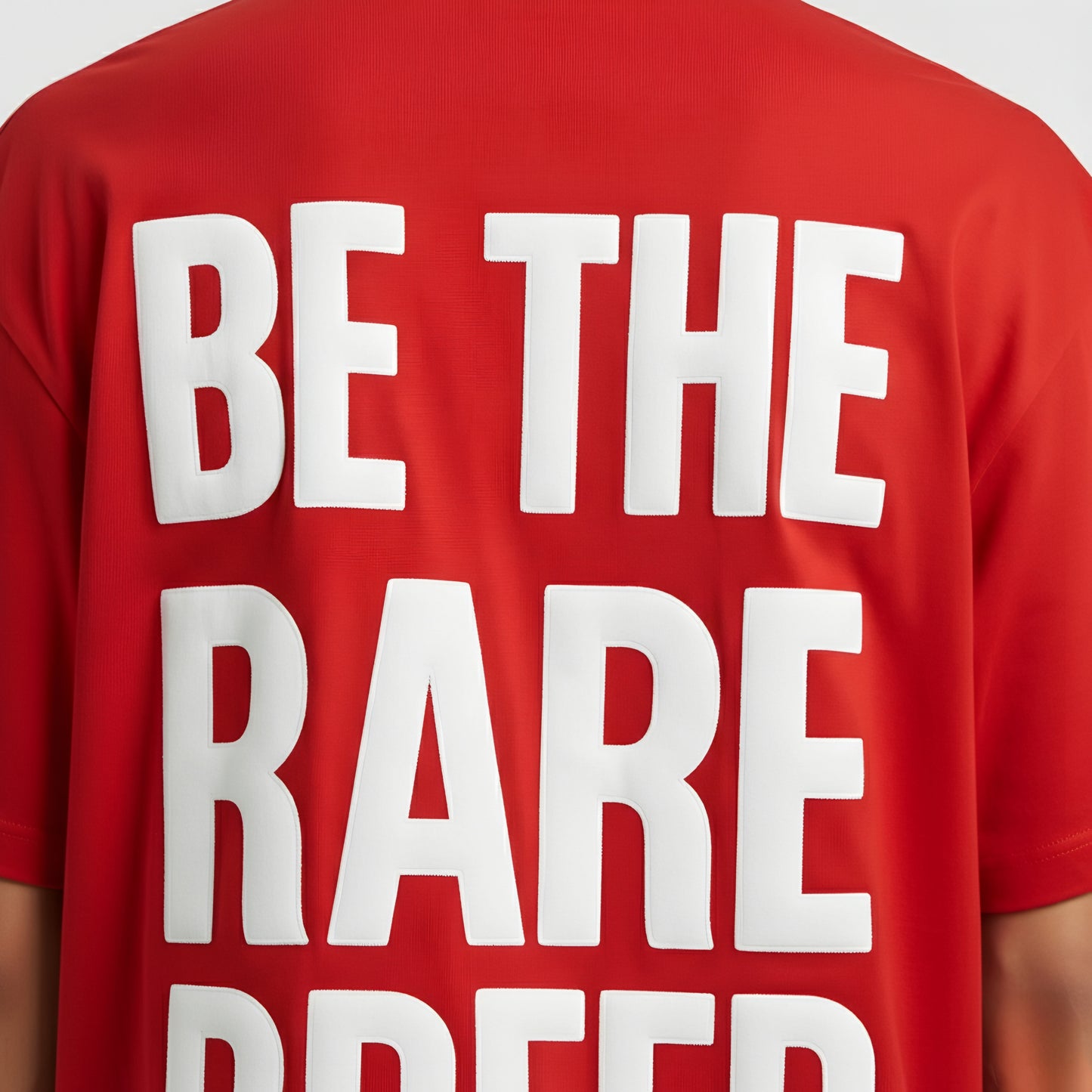 Oversized T-shirt - Be The Rare Breed (Red) | Alpha Humane