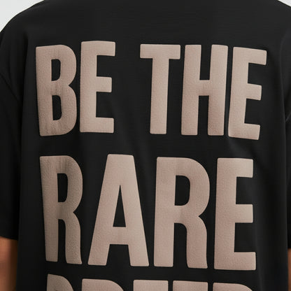 ALPHA HUMANE – “RARE BREED" Oversized T-shirt (Black)