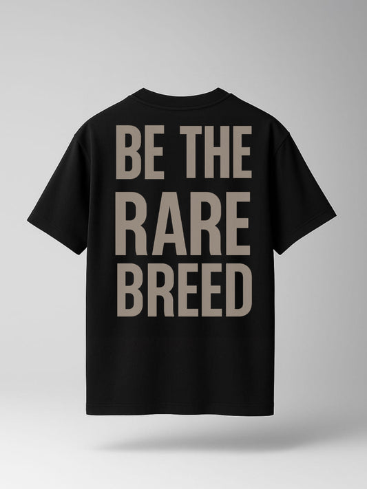 ALPHA HUMANE – “RARE BREED" Oversized T-shirt (Black)
