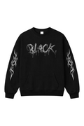 BLACK SWEATSHIRT