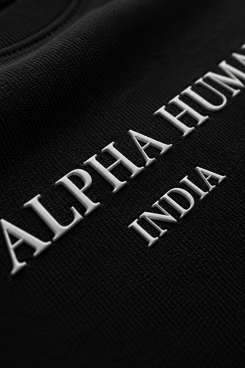 ALPHA HUMANE INDIA OVERSIZED TSHIRT