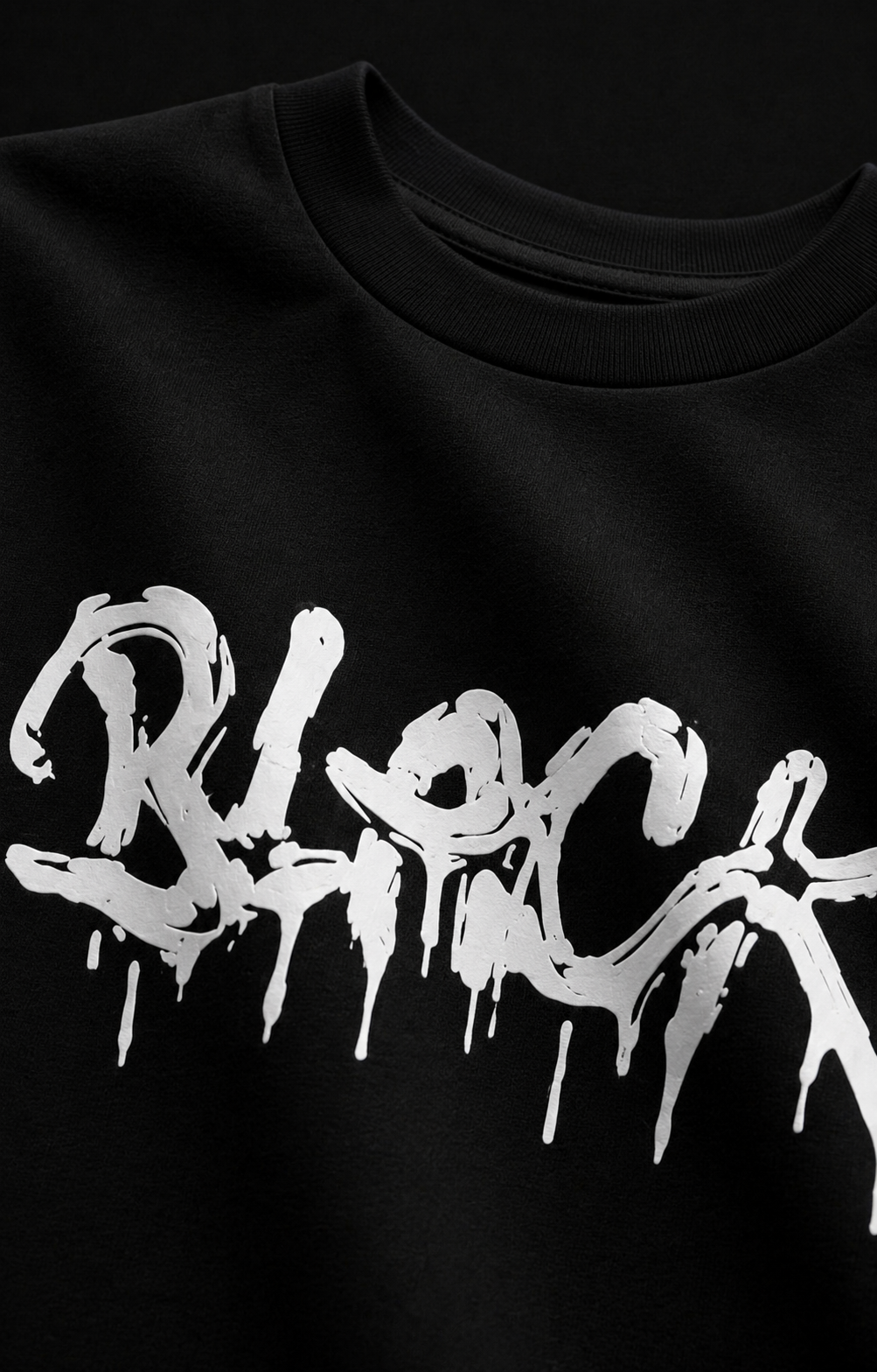 GRAFFITI DRIP BLACK CLASSIC TSHIRT