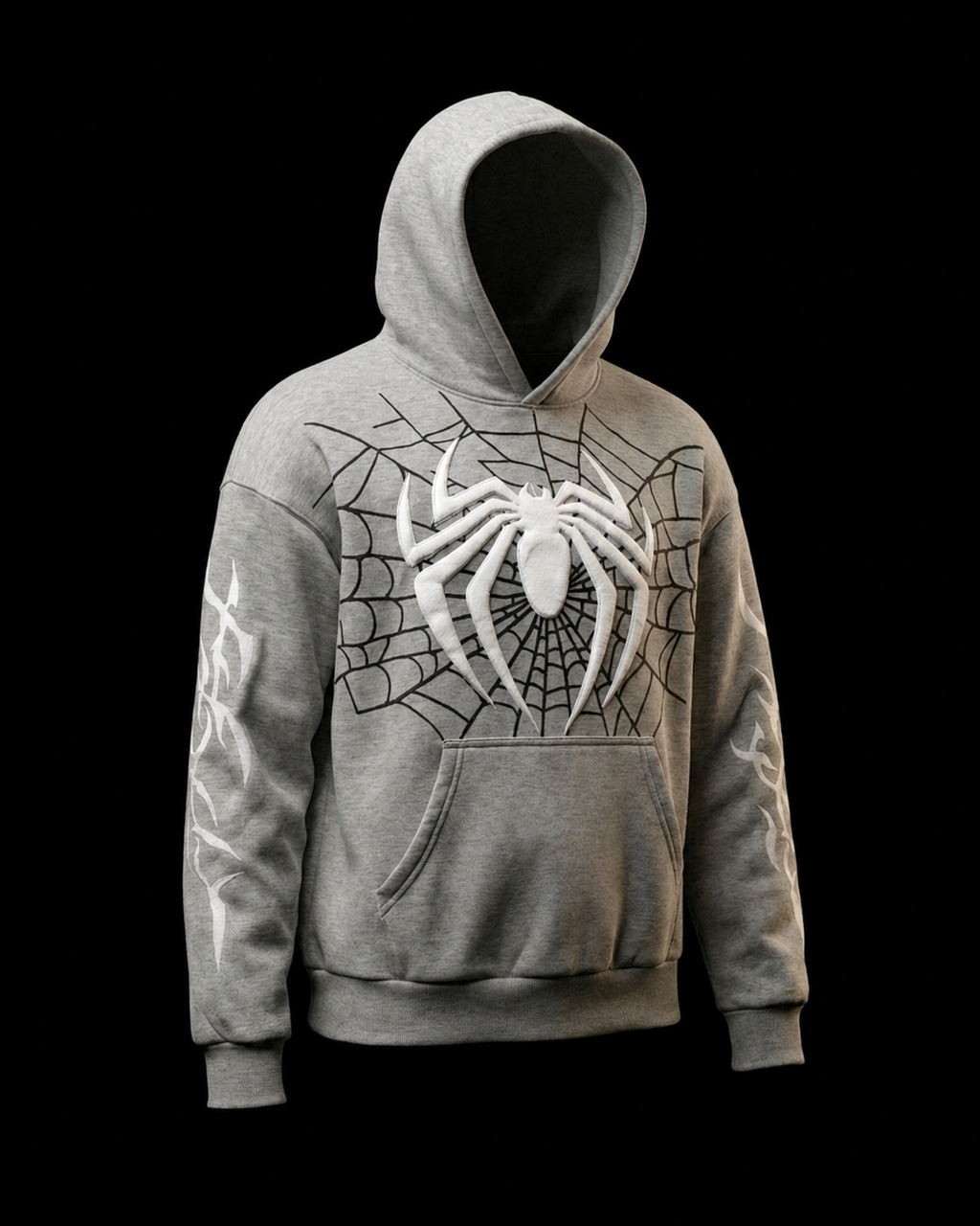 SPIDER HOODIE MELANGE