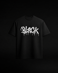 GRAFFITI DRIP BLACK CLASSIC TSHIRT