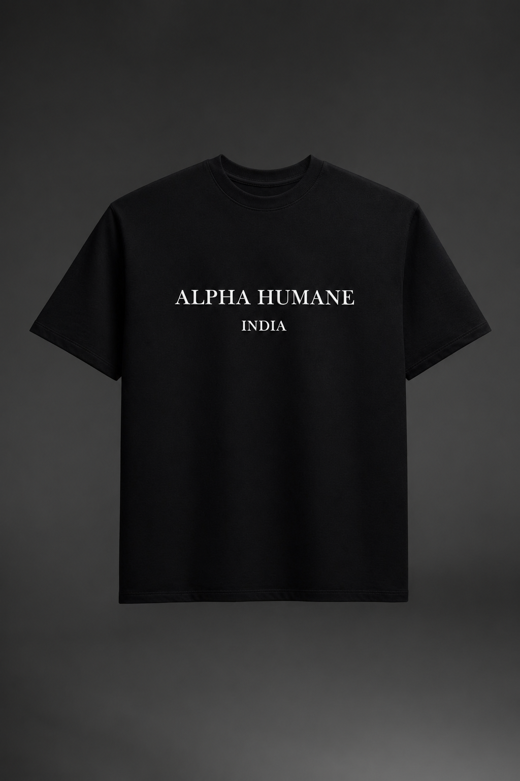 ALPHA HUMANE INDIA OVERSIZED TSHIRT